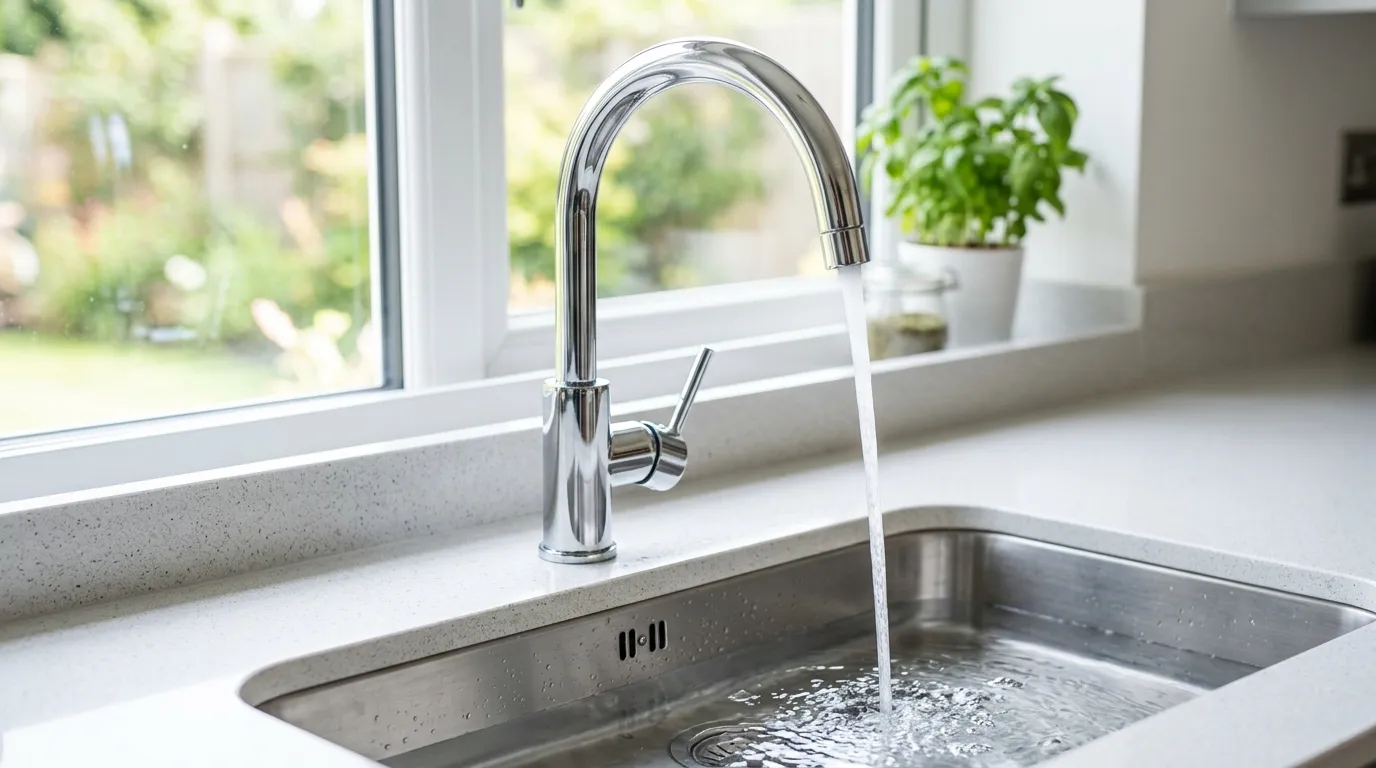 Local Plumbing Master Pros same day plumber fixing a faucet in Parkerville, KS